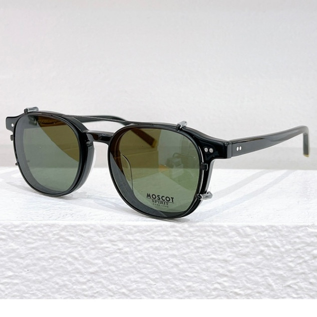 Moscot Retro Acetate Clip on แว ่ นกันแดดผู ้ ชายและผู ้ หญิง ARTHUR