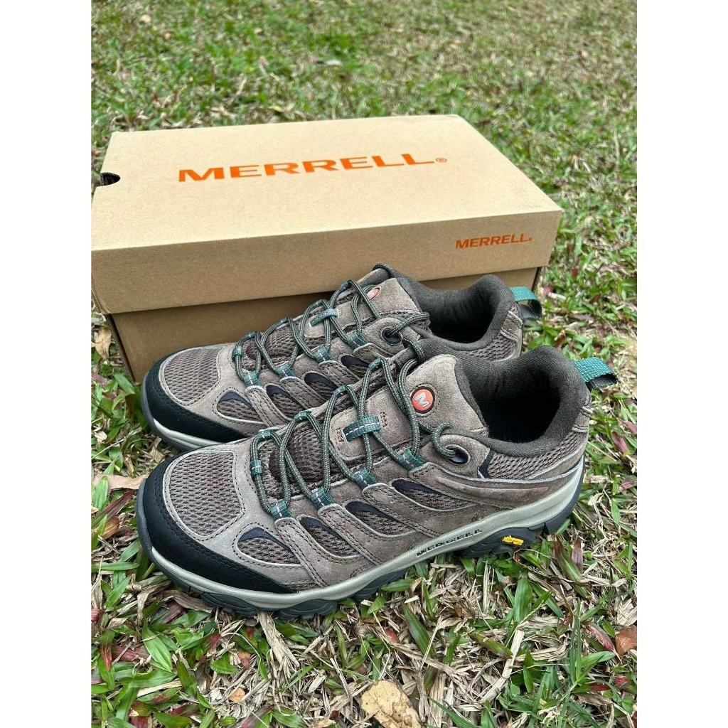 Merrell MERRELL รองเท้ากีฬา รองเท้าเดินป่า ปีนเขา ปีนเขา กันลื่น กันน้ํา MOAB3 สําหรับผู้ชาย