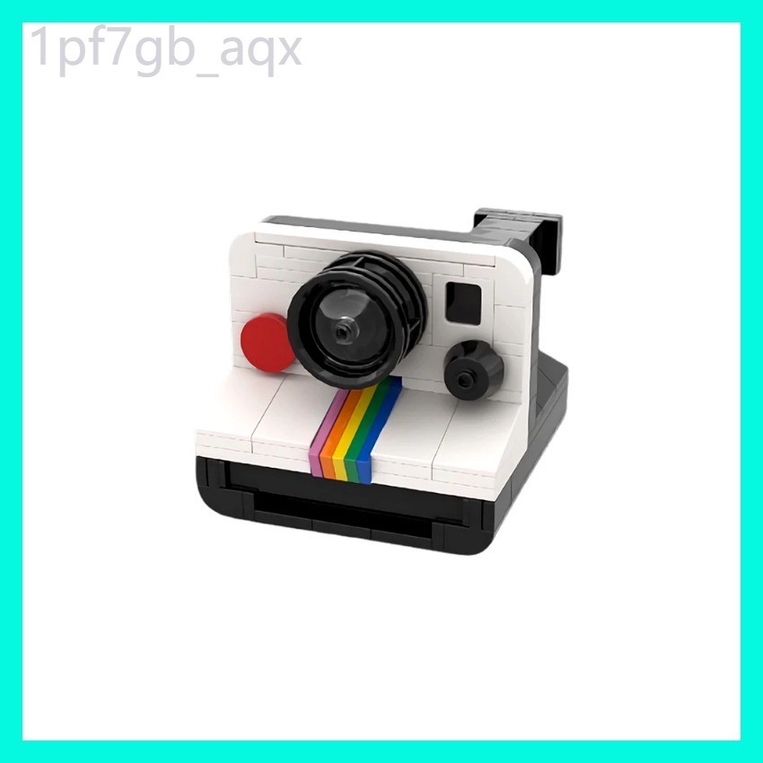 Gobricks Moc Polaroid OneStep SX-70 Building Blocks Model Polaroid OneStep SX-70 Camera Bricks Toys