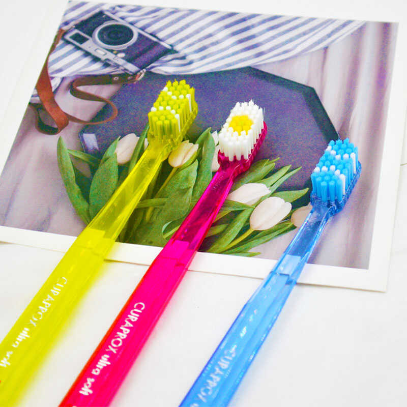 5460/3960 Curaprox แปรงสีฟัน ผมนุ่มคุณภาพสูงของสวิส ครอบครัว