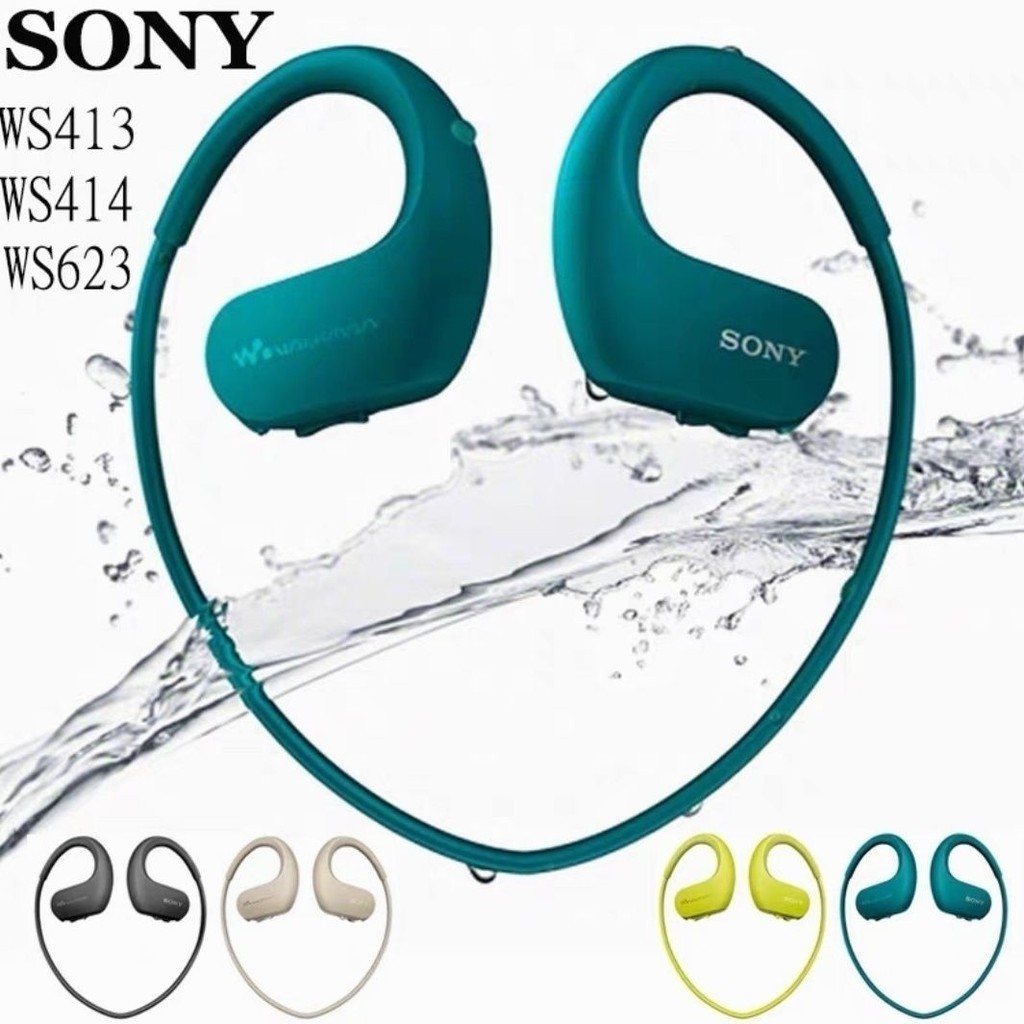 [ เคาน ์ เตอร ์ ] SONY SONY NW-WS413 414 ชุดหูฟังว ่ ายน ้ ํากันน ้ ําวิ ่ งเครื ่ องเล ่ นเพลงกีฬา