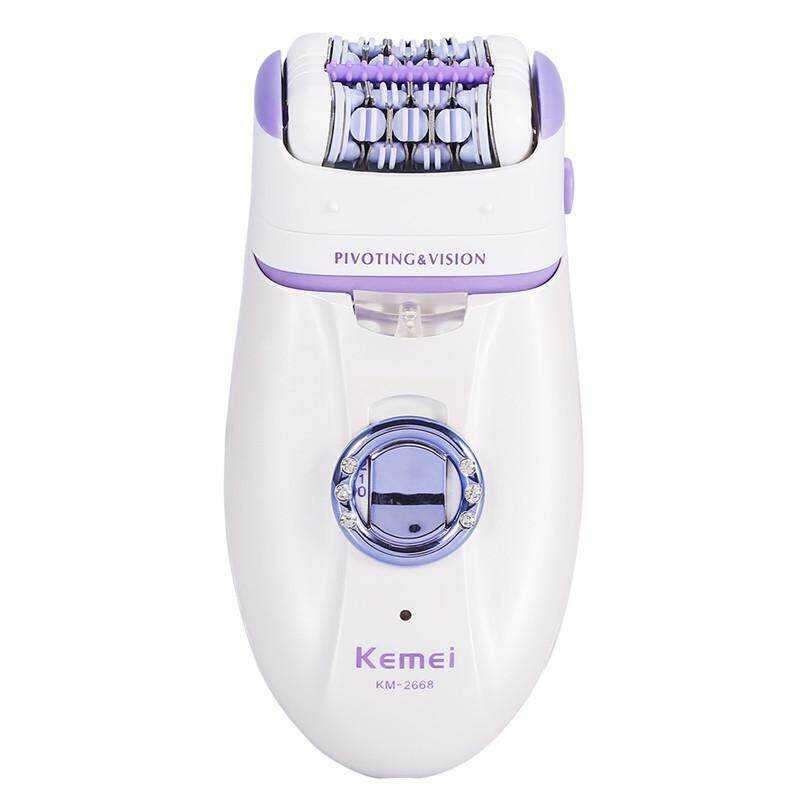 2 Free Shipping-Epilator in 1 Women Remov Electric Hair Trimm Armpit Bikini Leg Lady Removal Epilat 