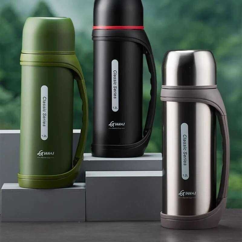 ❥ Gianxi1.2L กาเก็บความร้อนความจุสูงสำหรับตั้งแคมป์กล