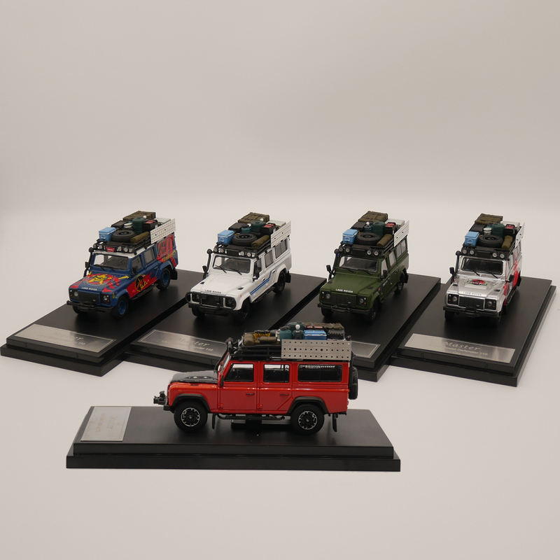 Master 1: 64 Land Rover Defender 110 Land Rover Defender Long Axis Adventure Car Model Out of Print 