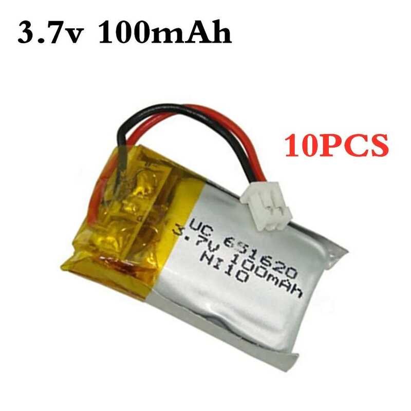 ❥ 3.7 V 100Mah/120Mah 20C Lipo แบตเตอรี่สำหรับ Fq777-124 Wltoys V272 V282 V292 Hubsan Q4 H111 R