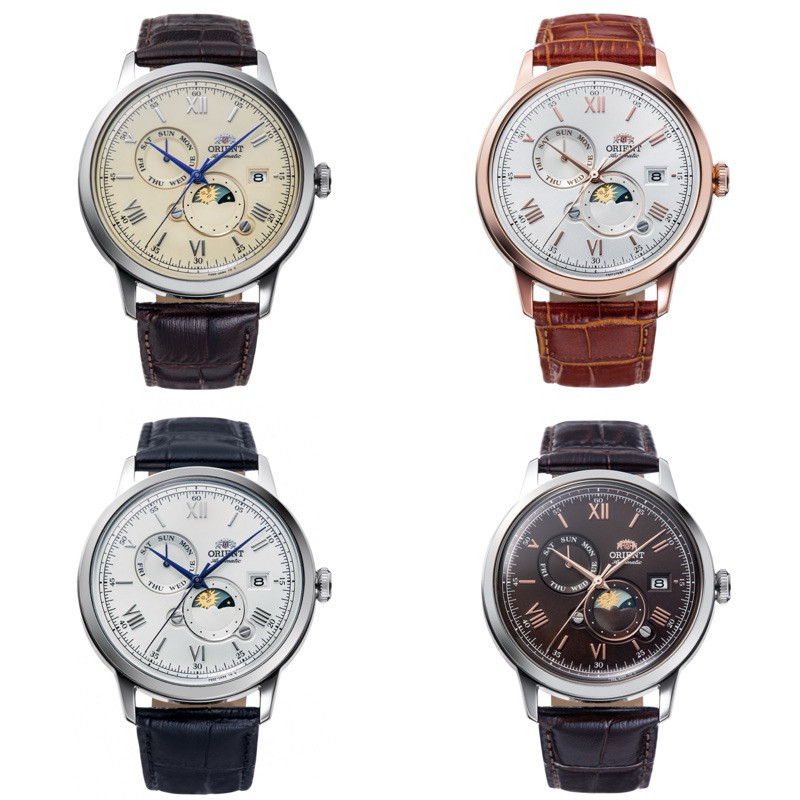 ♞,♘,♙นาฬิกา Orient Mechanical Classic Watch สายหนัง