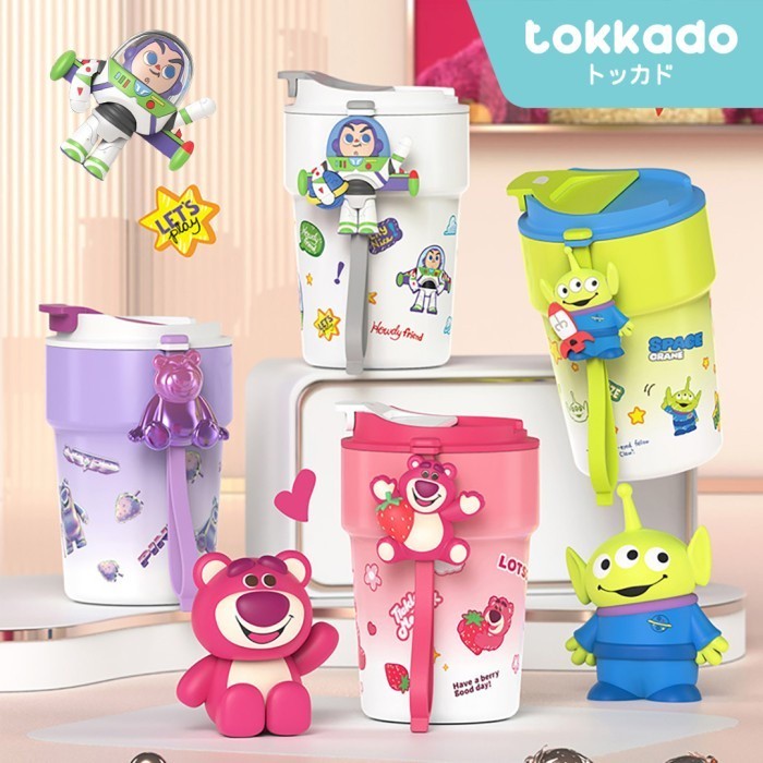 Tokkado Toy Story แก้วน้ําสเตนเลส 316 ลาย Toy Story น่ารัก