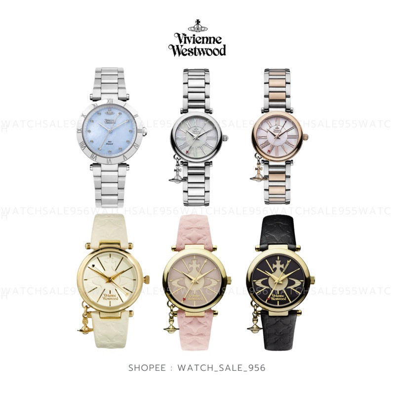 ♞,♘(ราคาพิเศษ) Vivienne Westwood นาฬิกาลูกคุณที่จริงใจ