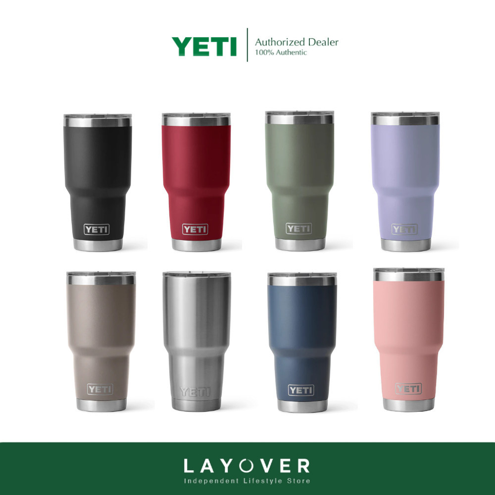 ♞,♘,♙[ส่วนลด20% 20XTRA1000] [สินค้าแท้ รับประกัน 1 ปี] Yeti แก้วน้ำ รุ่น Rambler 30 OZ Tumbler With