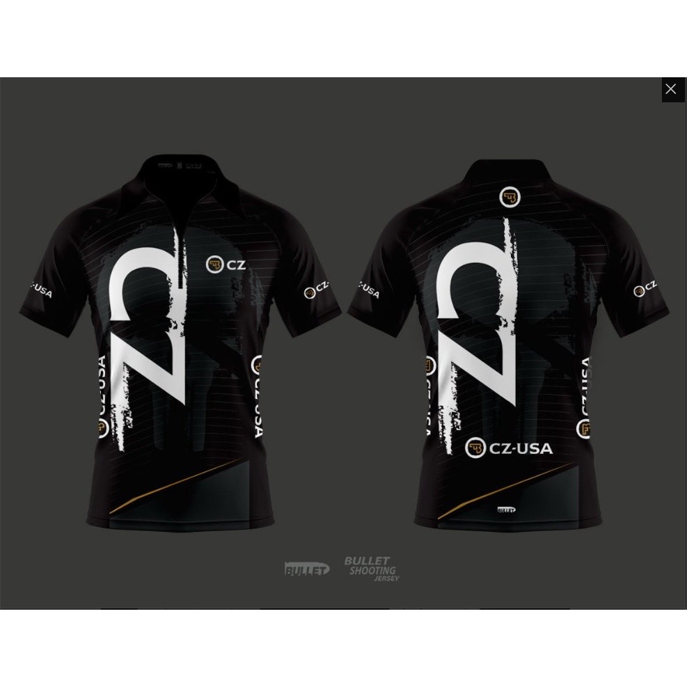 2024 การออกแบบยุทธวิธี CZ-USA, คลับชื่อแบบกําหนดเอง 3D เสื้อโปโลดีไซน์ซิปใหม่เอี่ยม