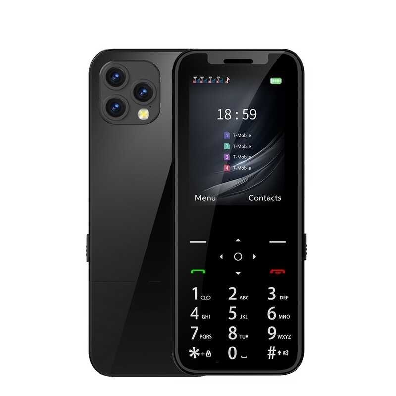 X4 Mini SERVO Mobile Phone, English Key, 2.4 inch, MTK6261D, 21 Keys, Support Bluetooth, FM, Magic