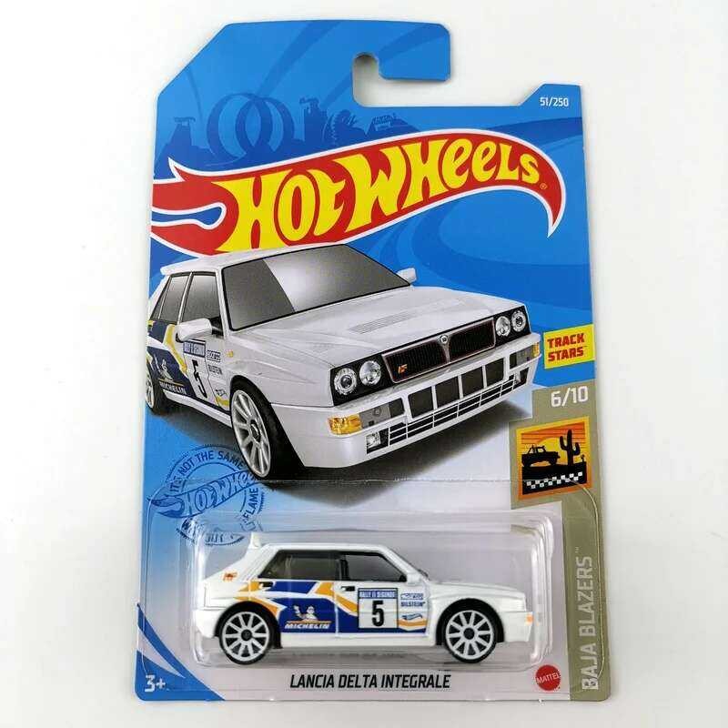 ❤️ ❤️ 2021-51 Hot Wheels Cars Lancia Delta Integrale 1/64 Metal Die-Cast Model Collection Toy V