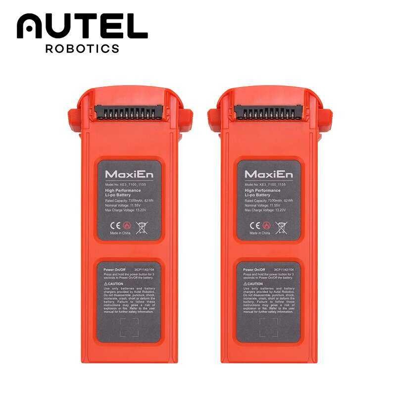 ❥ Autel Robotics II Drone แบตเตอรี่7100mah Li-Po เครื่องชาร์จแบตเตอรี่สำหรับ EVO 2/Pro/Dual Ori