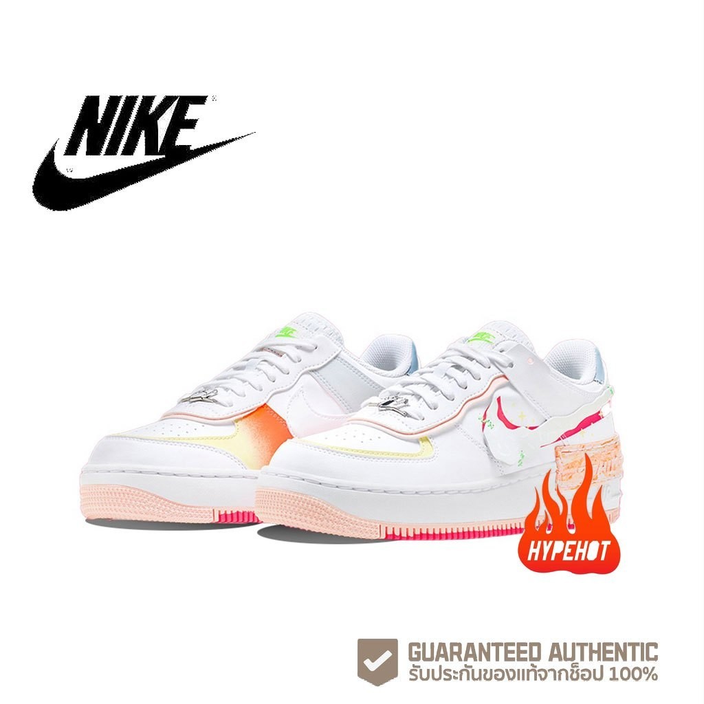♞ของแท้100%  Nike Air Force 1 Low Shadow "Atmosphere" รองเท้ากีฬา