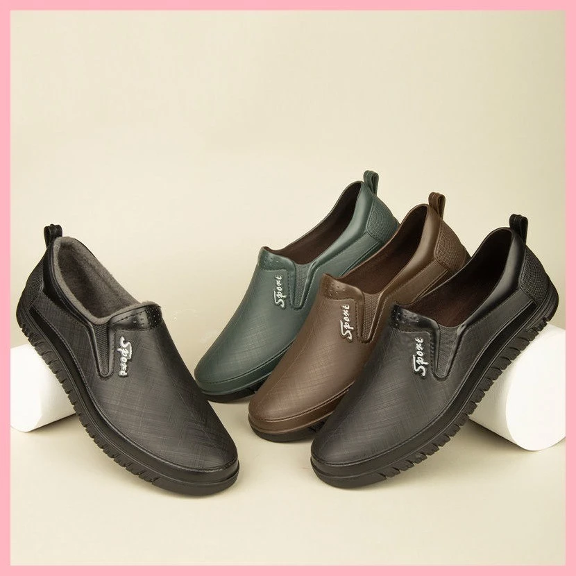 GUYN รองเท้าลุยกลางแจ้ง Low Top รองเท้ากันฝนผู้ชาย รุ่น 29