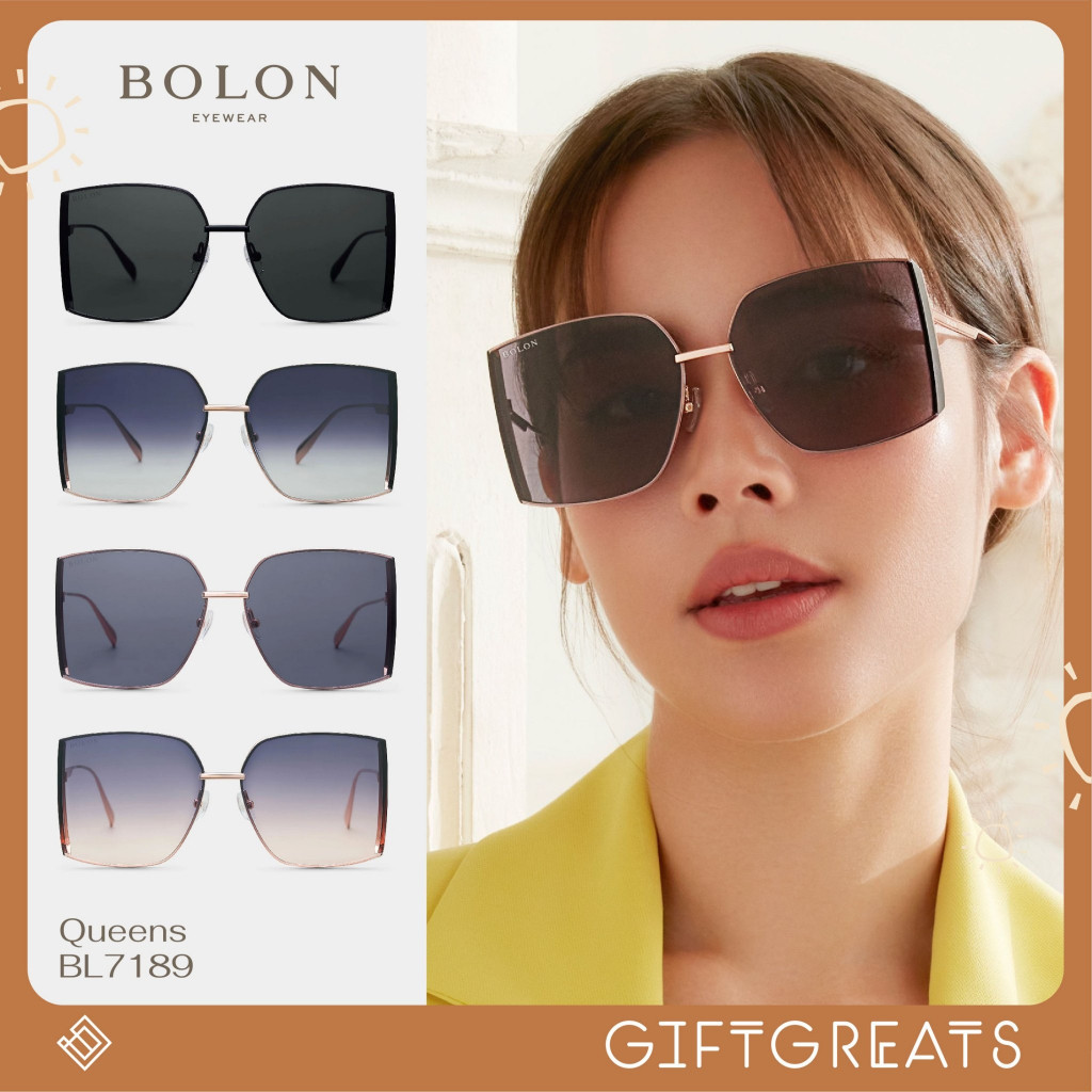 ♞,♘,♙แว่นกันแดด BOLON Queens BL7189 - SS23 Bolon Eyewear sunglasses โบลอน giftgreats
