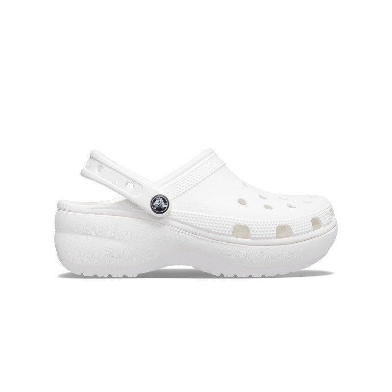 



 ♞,♘,♙ลิขสิทธิ์แท้ 100% [พร้อมส่ง] Crocs Classic Platform Clog Women White 206750-100