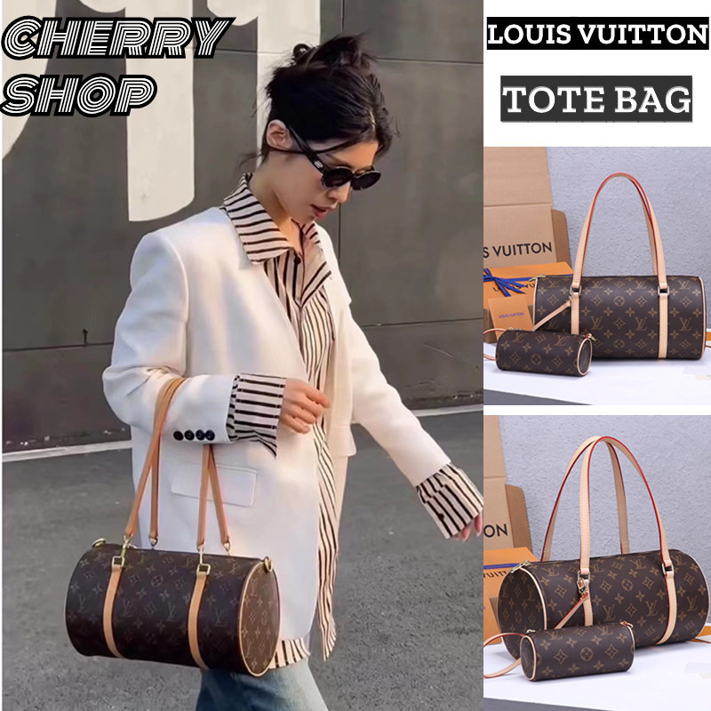 ♞หลุยส์วิตตอง Louis Vuitton LV Tote BAG กระเป๋าถือ