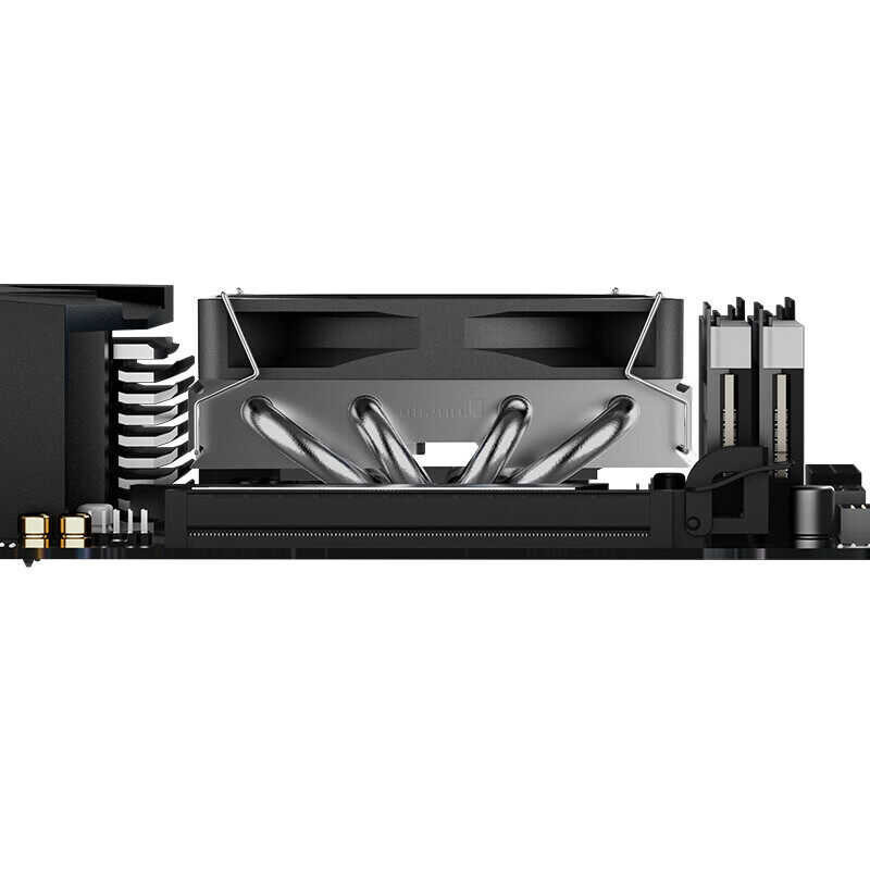 ❤ Jonsbo 4Pin พัดลมระบายความร้อน CPU Hp400s PWM 90Mm พัดลมทำความเย