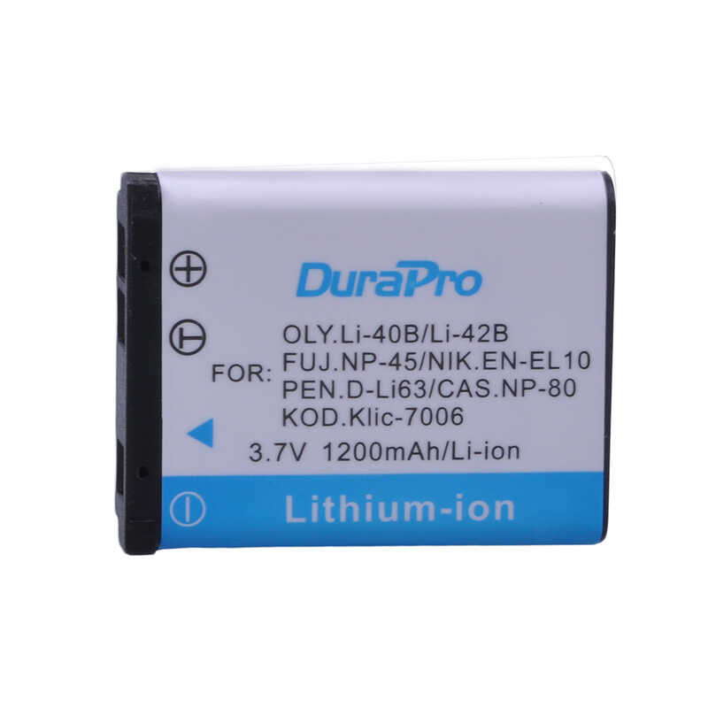 ➧ 1 ชิ้น Li-40B Li-42B 42B Li40b แบตเตอรี่ + เครื่องชาร์จ LCD USB สำห
