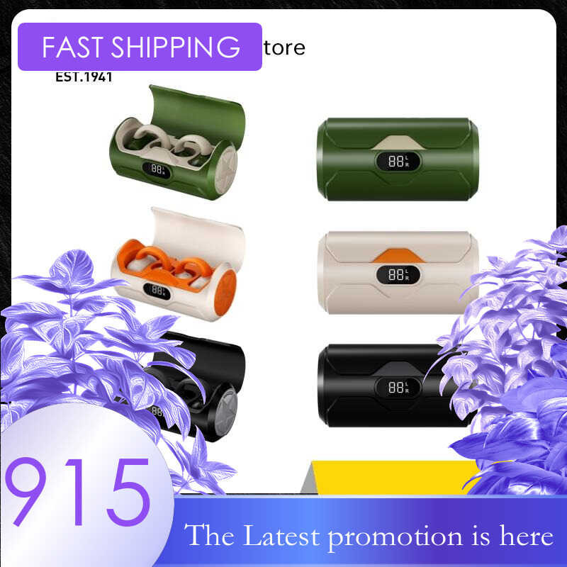 หูฟังไร้สาย Jeep JP EC003 บลูทูธ 5.4 หูฟังแบบหนีบหู ชุดหูฟังแบบหนีบหูแบบเปิด พร้อมไมโครโฟน หูฟังไร้ส