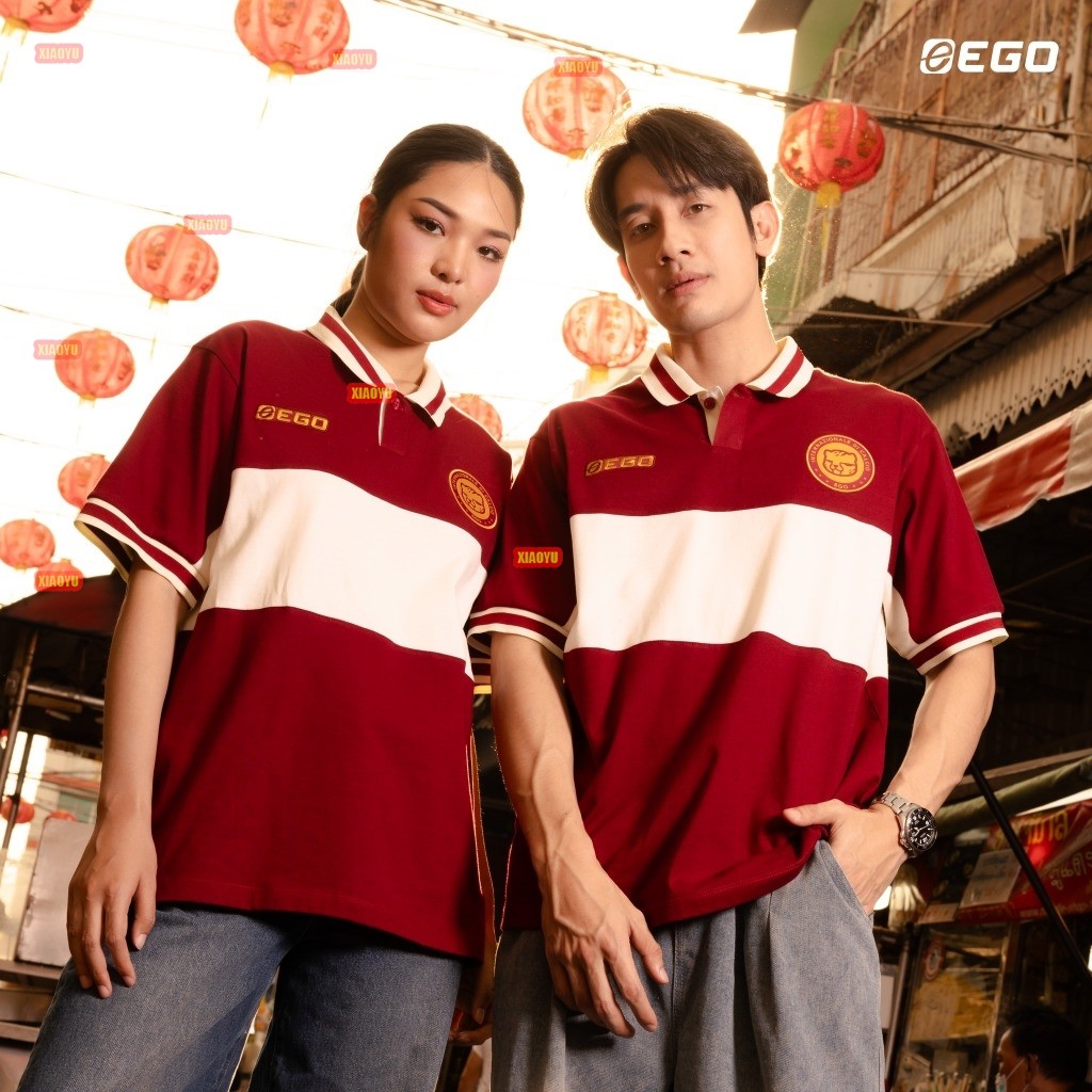 ตรุษจีน EGO Sports เสื้อคอปกใหญ่
