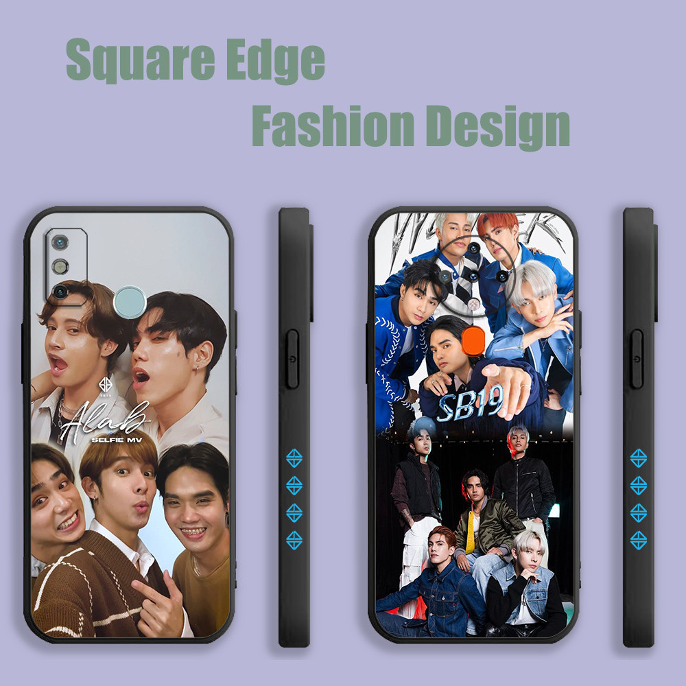 ปลอกสําหรับ infinix Hot 40 Pro 40i Zero 30 Play Note 30 Vip GT 10 Pro พิมพ์ SB19 Ken Pablo Justin St