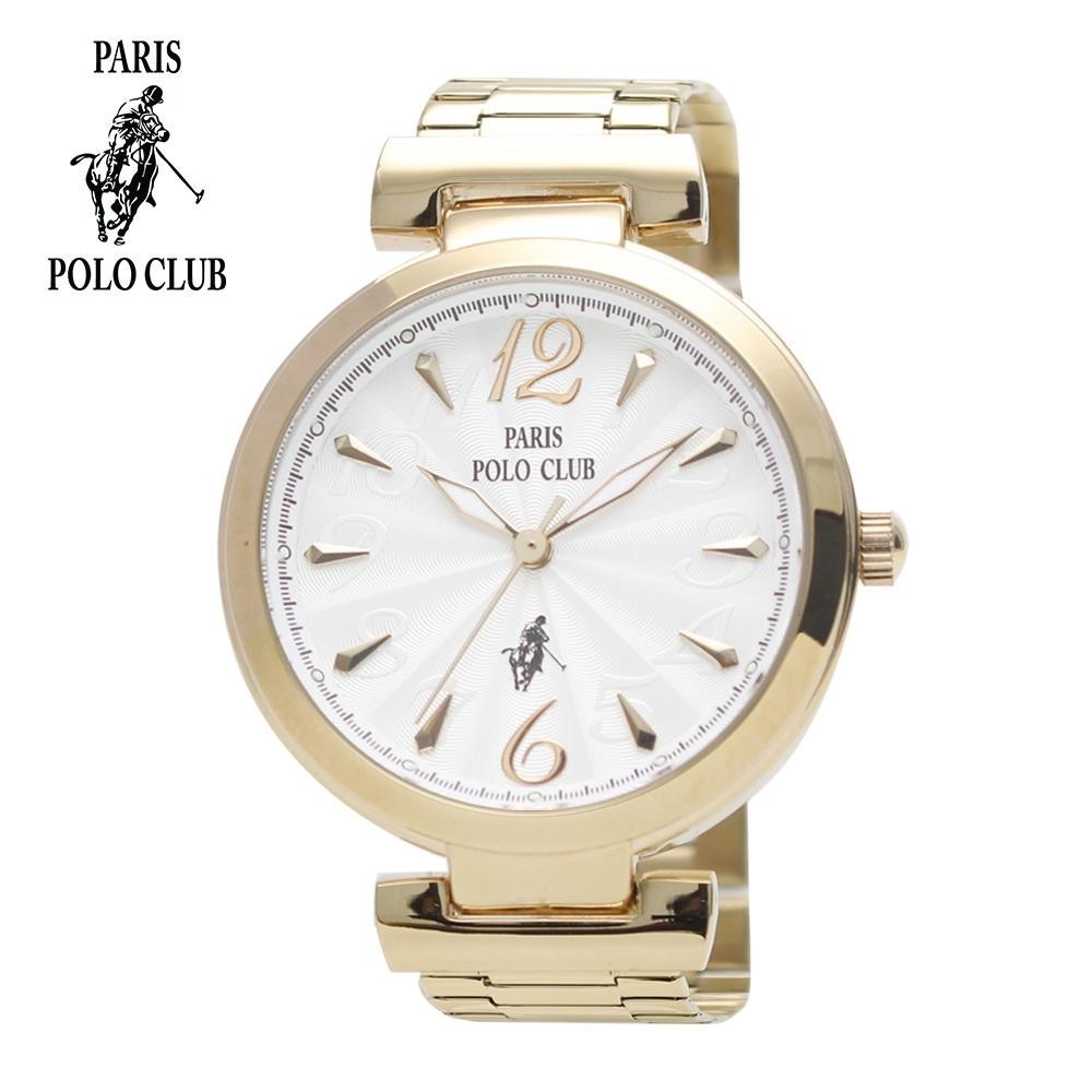 ♞,♘,♙PARIS POLO CLUB PPC-230401 นาฬิกาข้อมือผู้หญิงParis Polo ปารีสโปโล สุดหรูประกันศูนย์ไทย1ปี