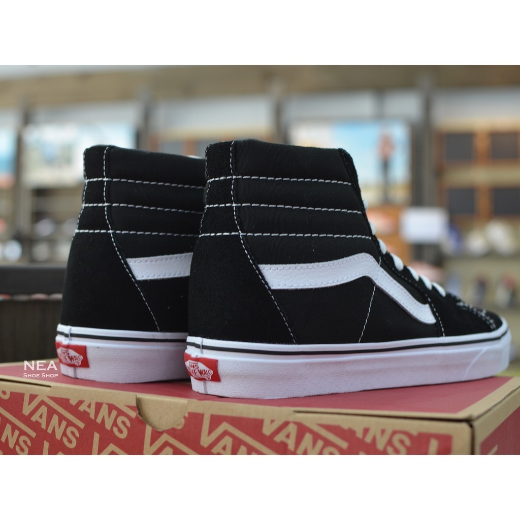 



 ♞,♘,♙[ลิขสิทธิ์แท้] Vans Sk8 Hi (Classic) Black/White [U] NEA รองเท้า แวนส์ หุ้มข้อ ได้ทั้งชาย