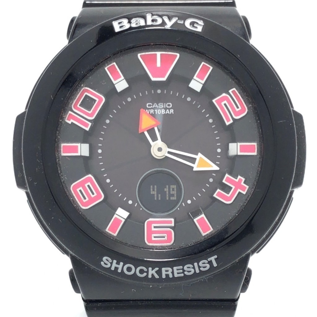 สินค้ามือสอง CASIO Watch BABY-G pink black
