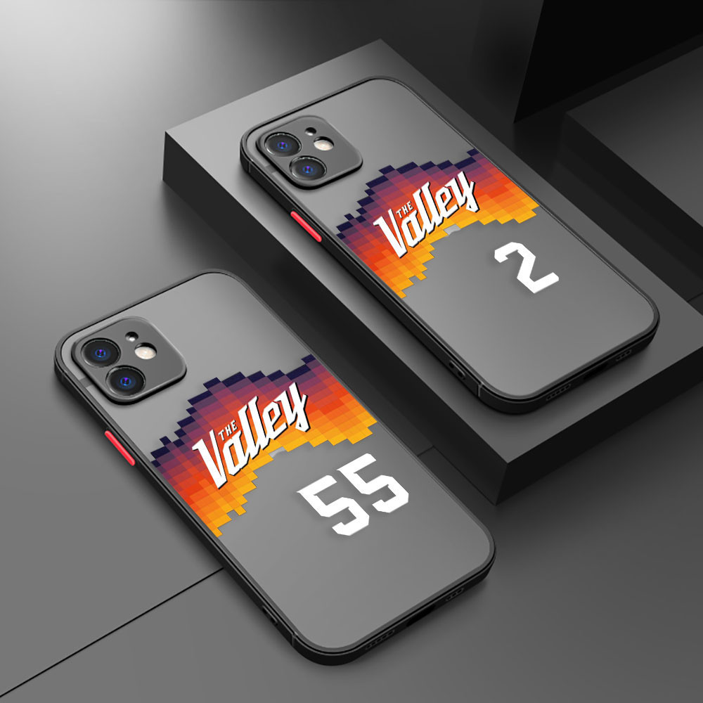 เคสโทรศัพท ์ มือถือ NBA Basketball Team Valley 55 2 สําหรับ Apple iPhone 13 14 15 11 12 Pro MAX PLUS iPhone 6S 6 7 8 PLUS iPhone X XR XS MAX 12 13 Mini FGP0521