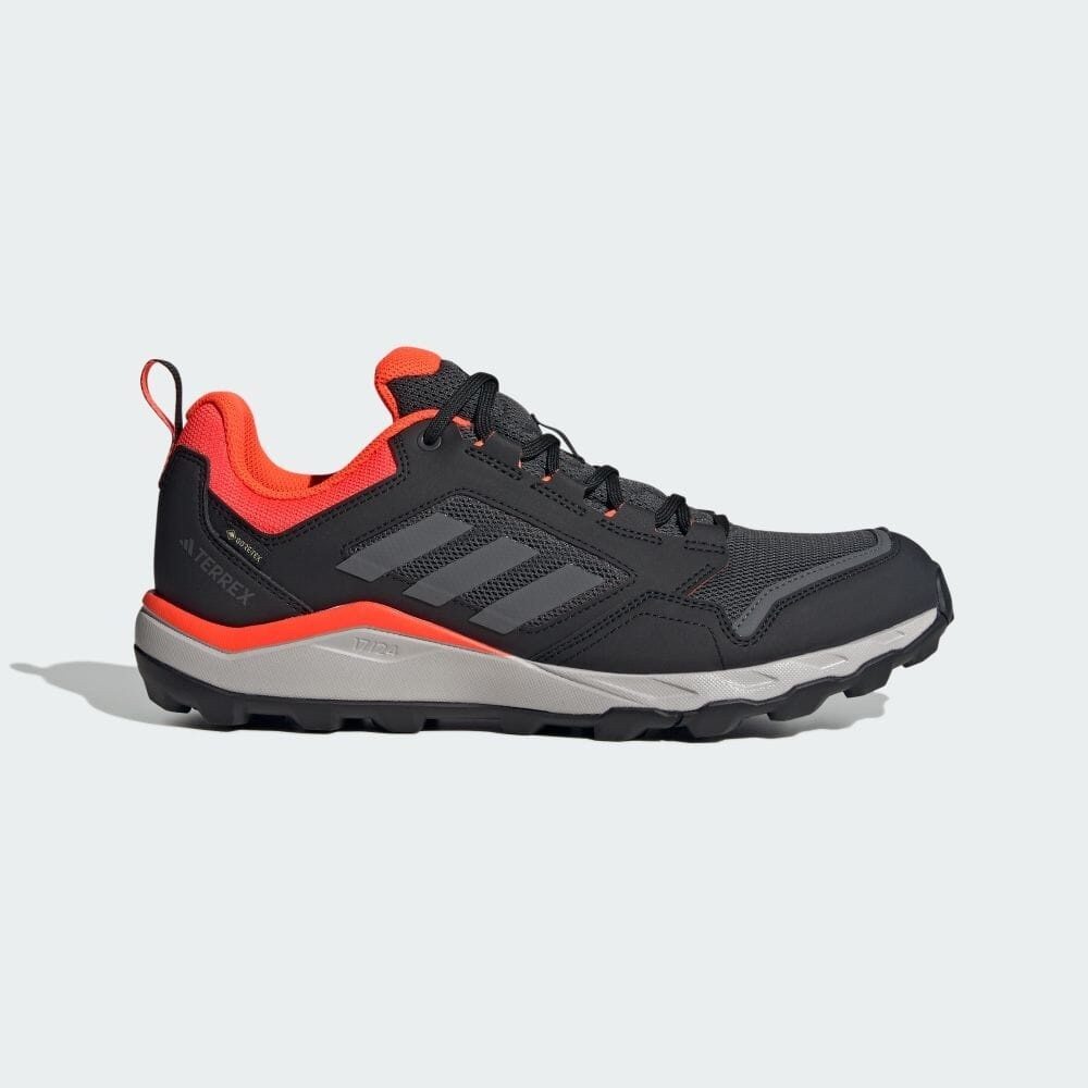 Adidas Tracerocker 2.0 Gore-Tex Trail Running Core รองเท้าผ้าใบ ลําลอง สีดํา เหมาะกับการเล่นกีฬา กล