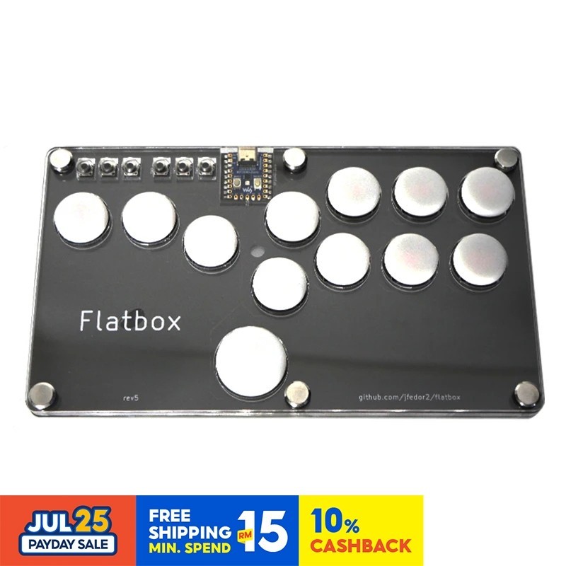 Flatbox Hitbox Arcade Fighting Game ตัวเข้ารหัสวิดีโอเกม Xinput อินพุต Mini Hitbox Console สําหรับ