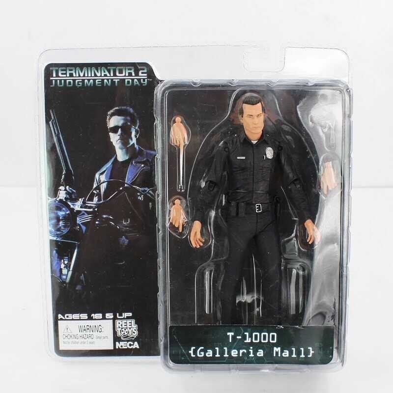 NECA Terminator 2 Action Figure Arnold Schwarzeneggerของเล่นของเล่นt-800/T-1000รูป