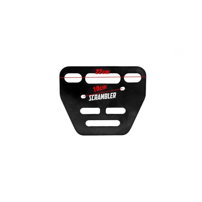 ❤ Moto4u 1 Pair Motorcycles Side Lage Support Saddle Bags Mounting Brackets For Ducati Scrambler