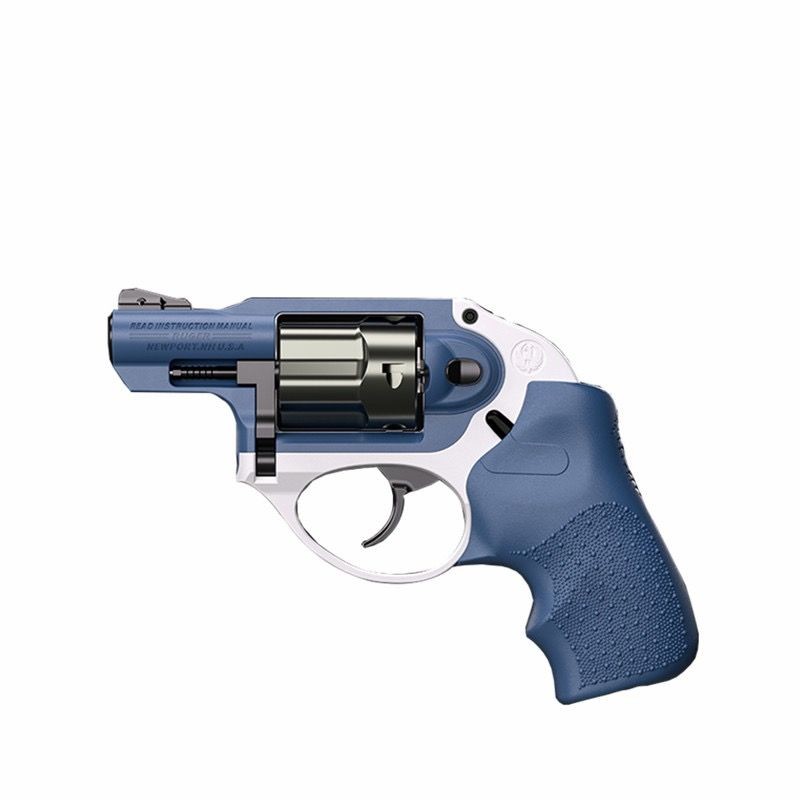 โมเดล Cube Ruger LCR.38 Revolver อย่างต่อเนื่องการกระทำย้อนกลับแบบสองแอ็คชั่นการหล่อโลหะ