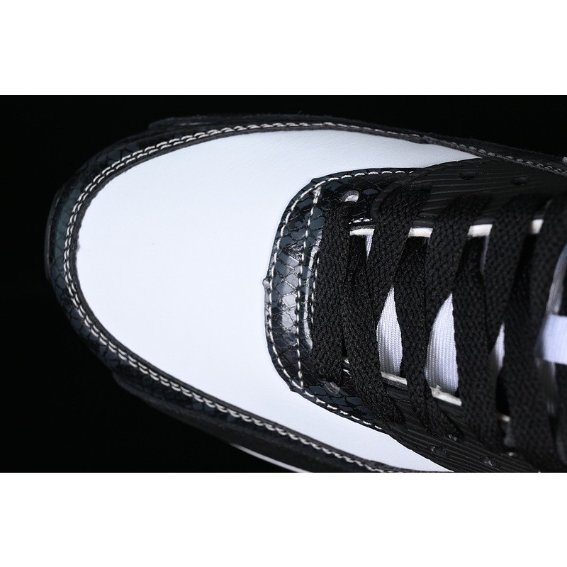 ♞,♘,♙Nike Air Max 90 ของแท้ 100% สีขาวสีเทาสีดำผ้าใบลำลองสำหรับผู้ชาย รองเท้า free shipping