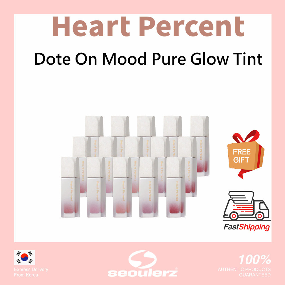 [Heart Percent] Dote On Mood Pure Glow Tint 15 Colors 6.8g