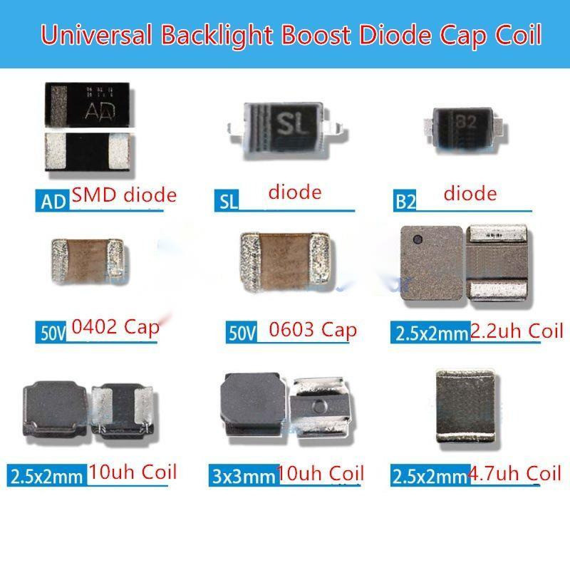 ชิป IC สําหรับ 10pcs/lot Universal Backlight ชาร ์ จ Boost ไดโอด AD B2 B1 SL คอยล ์ 2.2uh/4.7uh/10uh