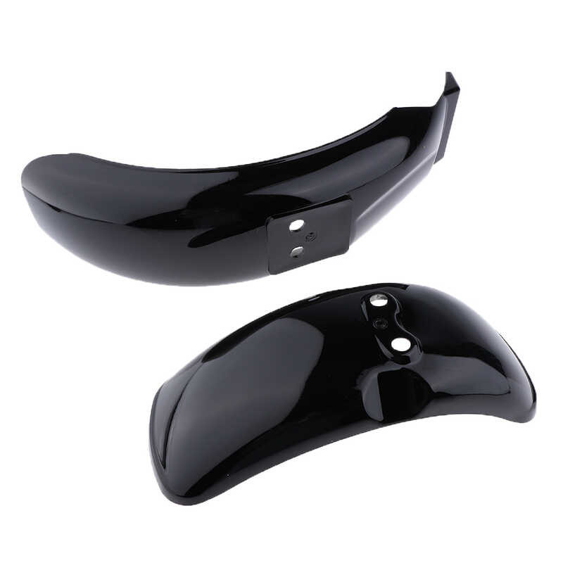 ❤ Flameer Black Fender Front ล้อหลังสำหรับ Honda MINI Trail Z50 Z50a Z50j Z50r 50Cc
