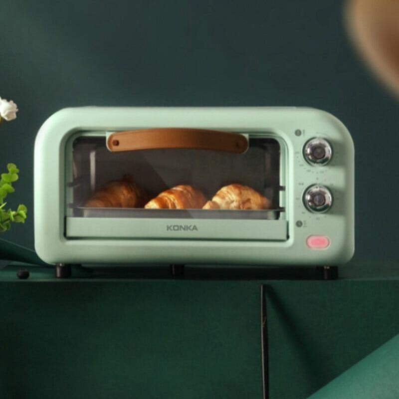 Bear/Mini Oven 12L Electric Recessed brass Electric Range Oven electric built-in Household appliances for kitchen