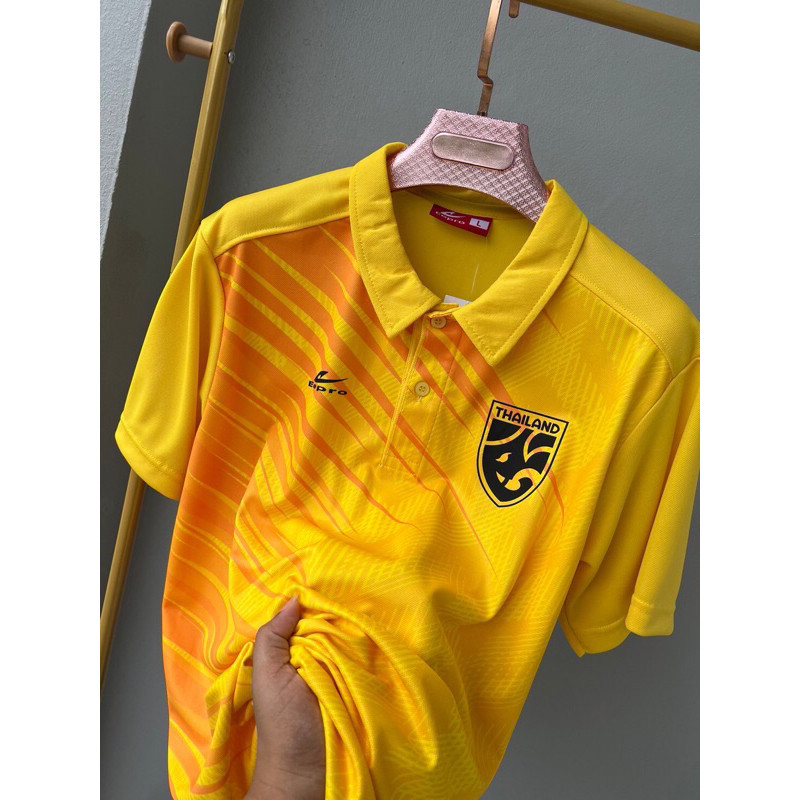 เสื้อโปโลพิมลายEepro1324 พร้อมโลโก้ใหม่ขอบ