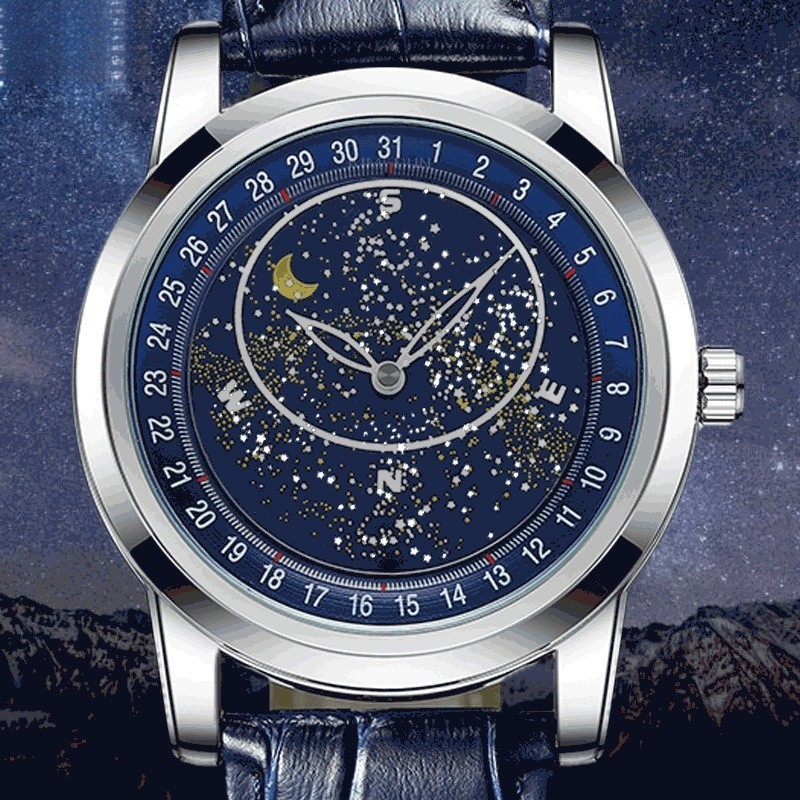 Gypsophila นาฬิกาข้อมืออัตโนมัติ เรืองแสง กันน้ํา แฟชั่นนักธุรกิจ สําหรับผู้ชาย [LJP STORE]