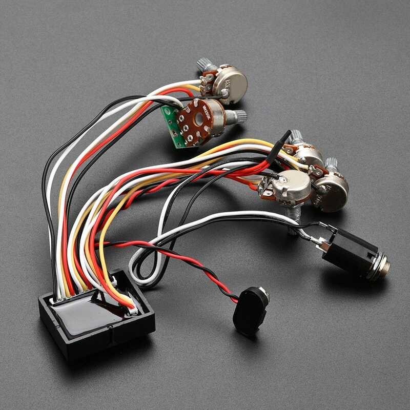 EQ BNMUSIC Bass Band Equalizer Replacement for Bass Pickup Electric Bass