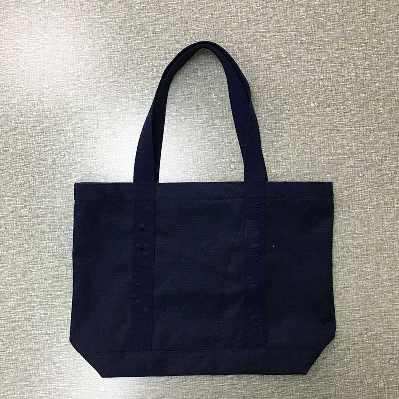 ❀ Export ❀ To Japan and South Korea Maison Kitsune Tote Canvas Shopping Bag Handbag Fox Head te