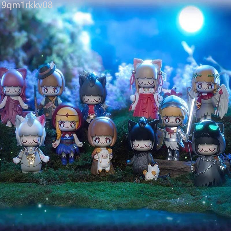 ♞,♘,♙Kimmy & Miki Werewolf Kill Series ยืนยันกล่อง Blind Box ใหม่กล่องใหม่ของแท้