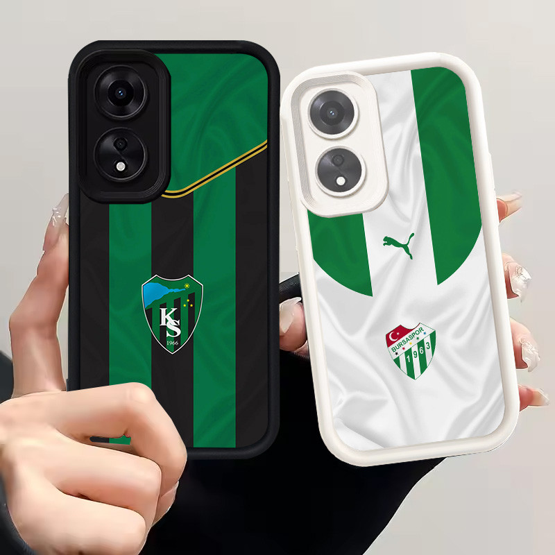 เคสสําหรับ OPPO A17K A17 A78 A98 5G เคสซิลิโคน H-73 ทีมฟุตบอล