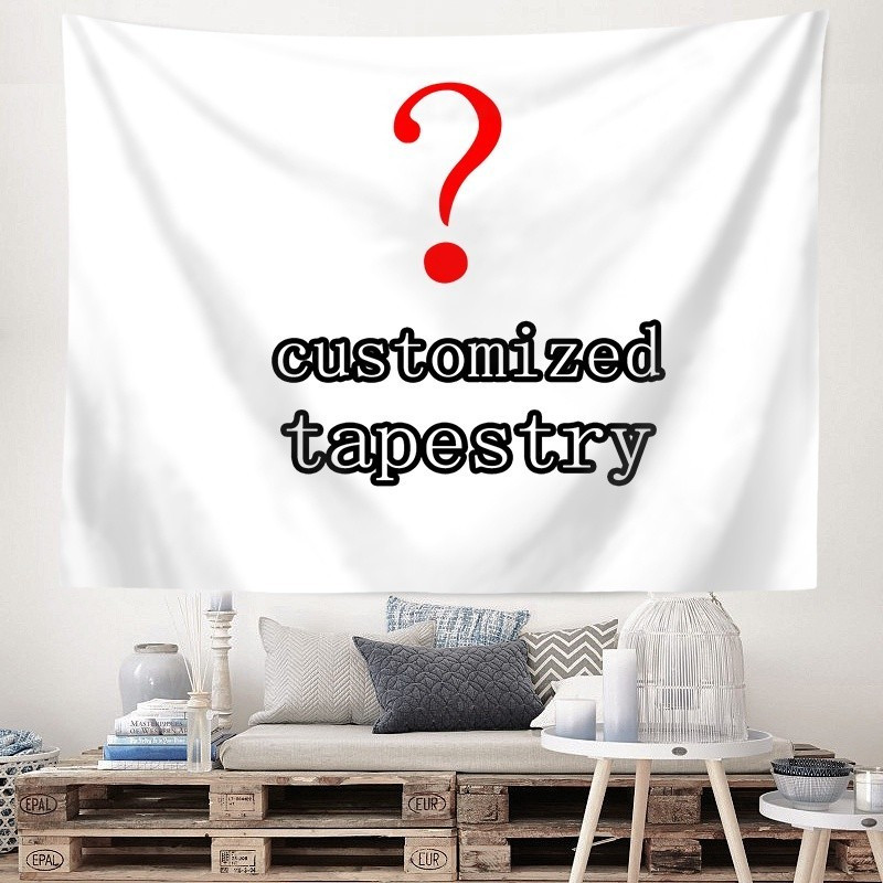 DIY Custom คุณภาพสูงแขวนผนัง Tapestry, Custom Flag Tapestry พิมพ์ของคุณเองรูปภาพ, ตกแต่งห้องนอน