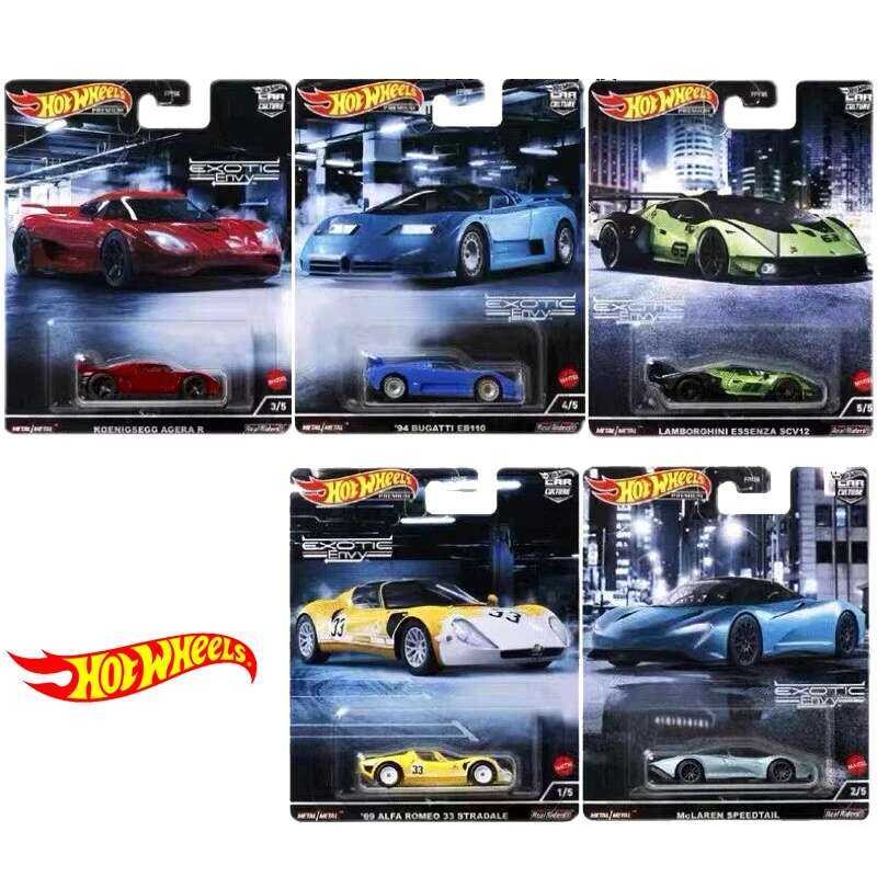 ❤️ ❤️ Original ล้อร้อนพรีเมี่ยมโมเดลรถยนต์ Exotic Envy วัฒนธรรม Series Jay Leno 'S Garage Romeo