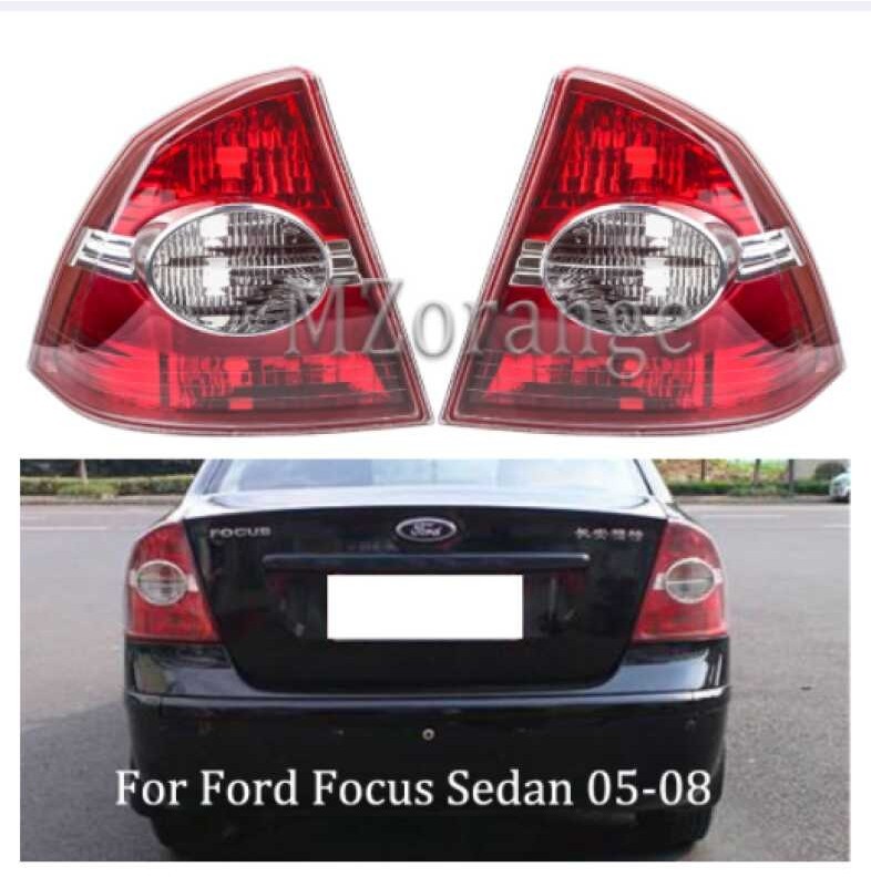 ไฟท้ายด้านหลังสำหรับ Ford Focus Sedan 2005 2006 2007 2008-2013กันชนด้า